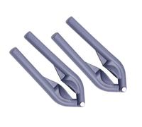 Enhanced Chestnut Cutter Tool - Premium Stainless Steel Opener with Non-Slip Grip, Easy Nut Cracking for Chestnuts and Various Nuts (13.5cm Length, Pp+Stainless Steel) (2pcs)