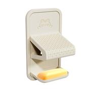 Enhanced Foot s Rest - 21.5x11x9.2cm Shaving Stool for Inside Shower | No Drilling Wall Mount Step with Tray for Bathroom Tile Marble Rv Glass Home Kids Elderly Adults Hotel Apartment
