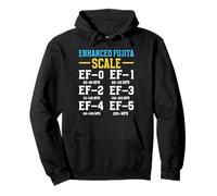 Enhanced Fujita Scale Tornado for Kids Retro Storm Chaser Pullover Hoodie