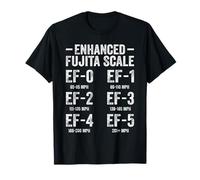Enhanced Fujita Scale Tornado for Kids Retro Storm Chaser T-Shirt