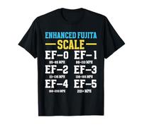 Enhanced Fujita Scale Tornado for Kids Retro Storm Chaser T-Shirt