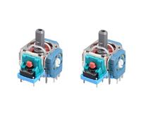 Enhanced Gameplay Control Joystick Durable Analog Stick 2pcs Wireless Controller Replacement Parts for Ps5 Precise Sensitivity Smooth Blue