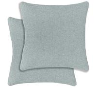 Enhanced Living Austin/Dallas Cushion Cover Pair Blue Pink 43x43cm