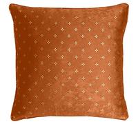 Enhanced Living Gemini Spice, Small Motif, Tape Top Curtain, Thermal, Blockout Curtain (Cushion Cover - 17" x 17" (43cm x 43cm))