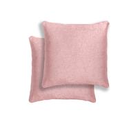 Enhanced Living Pair Of Vogue Blush Textured Cushion Covers - 43X43Cm - Cases Only