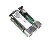 Enhanced M.2 NVMe Expansion Module for Raspberry Pi 5 for Faster File Transfers and Reduced System Lag (X1001+FAN+256GB)