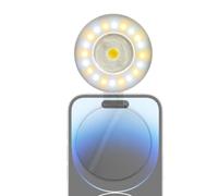 Enhanced Magnetic Grip: The Magnetic Selfie Light Incorporates A Sturdy Mechanism That Keeps It Firmly Attached To Your Phone, Offering Peace Of Mind While Taking Selfies Or Recording Videos