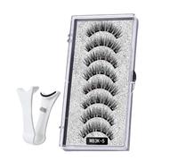 Enhanced Magnetic Power: Experience The Allure Of Charming Eyes With Our Magnetic Eyelashes; Convenient To Apply With Powerful Magnets, They Promise A Confident Makeup Look That's Both Firm And Long-l