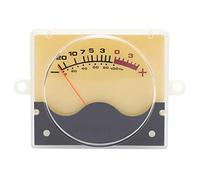 Enhanced Performance VU Meter | DB Level Header with Yellow Backlight | Audio Level Meter for DIY/Car/Home Audio | 250uA Sensitivity, 650Ω Impedance