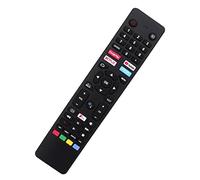 Enhanced Replacement RM-C3250 Remote Control Compatible with JVC Smart Voice TVs - Features Netflix, Youtube, Prime, and Google Play Buttons - Fits Models LT-32CA690, LT-32CA790, LT-40CA790