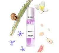Enhanced Scents Collection Pheromone Perfume for Women, Enhanced Scents Pheromone Roll-on Perfume Infused Essential Oil Perfume Cologne, Long Lasting Fragrance for Travel (Lavender)