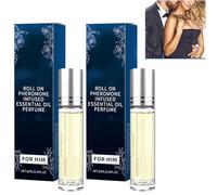 Enhanced Scents Pheromone Perfume for Women's Men - Attracts Men 10ml Portable Long Lasting Attraction Oil with Enhanced Scents, Romantic Fragrance for Dating (woody scent-2pc)