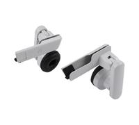 Enhanced Sound Ear Protector Headphones for PICO4 Ultra VR Headset, Lightweight Adjustable ABS Earflaps with Improved Audio Immersion for Gaming, Sleek White Pair