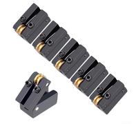 Enhanced Stability String Guitar Bridge Tailpiece Perfectly Suited for Various Playing Styles on For Electric Instruments
