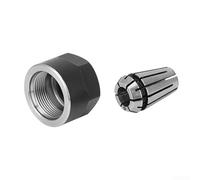 Enhanced Stability with ER11 Chuck Collets and Clamping Nuts for CNC Milling Machines (6mm)