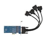 Enhanceds 2/4 Port RS422/485 Serials PCIE2.0 Card For Industrial Machine Connectivitys Communication Card