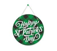 Enhances Holiday Decors With Leaves Sign Welcome Door For Both Indoor And Outdoor Use Decors Shamrock Party