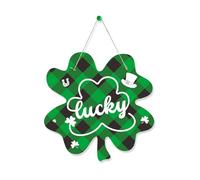 Enhances Holiday Decors With Leaves Sign Welcome Door For Both Indoor And Outdoor Use Decors Shamrock Party
