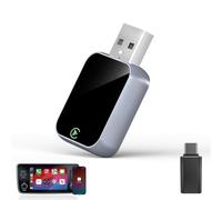 Enhanlife Wireless CarPlay Adapter for iPhone - No Audio Lag, Auto-Connect - Convert Factory Wired to Wireless CarPlay - Bluetooth 5.3 & 5GHz Wi-Fi - Plug & Play (Includes USB A/C)