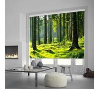 ENHEN Roller Blinds Green Natural Forest Pattern Roller Blinds for Windows, 100% Blackout Dark Blinds for Bedroom, 60/70/80/90/100/110/120/130/140 cm Width (Size : 120cmx180cm/47.2inx70.9in)
