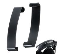 Enhon 2 Pack Aluminum Headband Support Clamp Replacement, Compatible with Astro A50 Gen 4 & Mod Kit, Headphones Repair Clip Accessories for Stability Fix (Black)