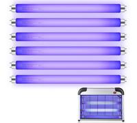 Enhon 6 Pack T8 F10W Fly Killer Replacement Bulbs 13in UV Light Bulb Tube for 20W Electric Fly Insect Killer/Bug Zapper/Mosquito Killers, Indoor Bulb T8 UV Lamp Tube