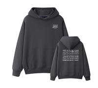 Enhyp-en FATE TOUR Hoodie JUNGWON HEESEUNG JAY JAKE SUNGHOON SUNOO NI-KI Sweatshirt For Fans(Gray-thick,M)