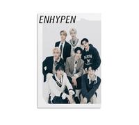 ENHYPEN Collective Fan Art Poster Decorative Painting Canvas Wall Art Living Room Poster Bedroom Painting Wall Art Picture Print Modern Family Room Decor 08 x 12 inches (20 x 30 cm)
