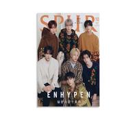 Enhypen Creative Waterproof Decorative Paintings Free of Framing Directly Pasted with Moisture-proof And Anti Fouling Materials Living Room Bedroom Hanging Paintings Artistic Sense Home GiftsUnframe-s