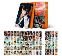 Enhypen Kpop 92pcs Mini Cards Greeting Photocards 60pcs Postcards and 32pcs Stickers (Orange Blood)