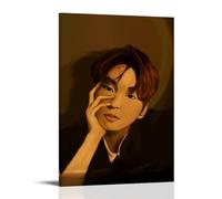 ENHYPEN Member Painting Fan Art Poster Decorative Painting Canvas Wall Art Living Room Poster Bedroom Painting 16 x 24 Inch (40 x 60 cm)