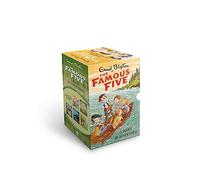 Enid Blyton Famous Five 5 Books of Adventures Collection Box Set