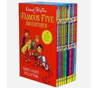 Enid Blyton Famous Five Adventures, 10 Colour Short Story Collection Box Set, Children's Adventu re Books