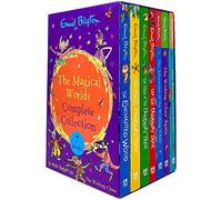 Enid Blyton THe Magical Worlds Complete Collection 7 Books Box Set (Magic Faraway Tree, Enchanted Wood, Folk of the Faraway Tree, Adventures of the Wishing-Chair & MORE!)
