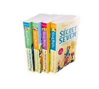 Enid Blyton The Secret Seven 12 Story Collection in 4 Books ( The Secret Seven, Secret Seven Adventure, Well Done Secret Seven, Secret Seven on the Trail, Go Ahead Secret Seven, Good Work Sec..)