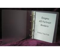 Enigma A5 Portrait Polypropylene Archival Binder 40mm Spine (4 Ring)