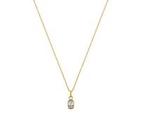 Enigma Gold Plated Sterling Silver Necklace LaBante London Gold One Size