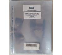 Enigma Heavy Duty Acid Free Archival Safe A4 Portrait Pockets for Ring Binder Albums - 50 Pack