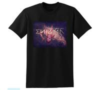 Enigma T Shirt The Fall of a Rebel Angel Vinyl cd Cover Small T-Shirt Cotton Tee Black(X-Large)