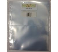 Enigma Xtra Acid Free HD A4 Portrait E2 Photo Sleeves for Ring Binder Albums - 2 Pocket per Page (50 Pack)