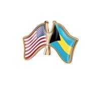EnigmaGlow World Most Countries Single Pin Brooch Badge United States and Other Countries Cross Friendship Pin Badge for Men Women, 1 inch（25mm）Round, Metal, resin