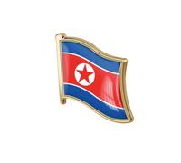 EnigmaGlow World Most Countries Single Pin Brooch Badge United States USA America and Other Countries Cross Friendship Pin Badge for Men Women, 0.8x0.7inch(19x18mm), Metal, resin