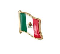 EnigmaGlow World Most Countries Single Pin Brooch Badge United States USA America and Other Countries Cross Friendship Pin Badge for Men Women, 0.8x0.7inch（19x18mm）, Metal, resin