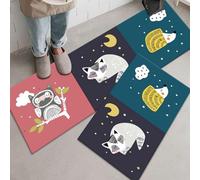 Enigmaire Anti-Fatigue Kitchen Rugs,Kitchen Floor Mats,Kitchen Runner Rug,Non Slip Waterproof Kitchen Floor Mats,Standing Runner Rugs,Oil Resistant,Stain Resistant,Dirt Trapper,For Home,Laundry