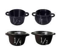 Enigmatic Cauldron Measuring Cups Halloween Kitchen Accessories for Baking Candy Making & Celebration Decor Witches Cauldron Accessories