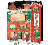 Énigmes à tous les étages - Calendrier de l'avent 2025: 24 énigmes pour attendre Noël
