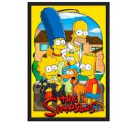 ENILSA The Simpsons AnimeCanvas Poster Decorative Painting Canvas Wall Posters And Art Picture Print Modern Family Bedroom Decor Posters 08x12inch(20x30cm)