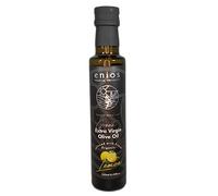 Enios Lemon Infused Greek Extra Virgin Olive Oil 250ml. 100% Natural. No flavourings. No preservatives. No essential oils. No chemicals. No floating 'bits'. Absolutely nothing artificial!