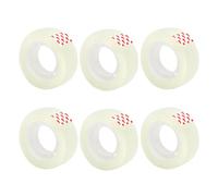 enithElite Clear Tape,Transparent Tape,Gift Wrap Roll,1.8cm X 25m 6 Rolls