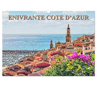 Enivrante Côte d'Azur (Calendrier mural 2023 DIN A3 horizontal): Balade sur la Côte d'Azur (Calendrier mensuel, 14 Pages )